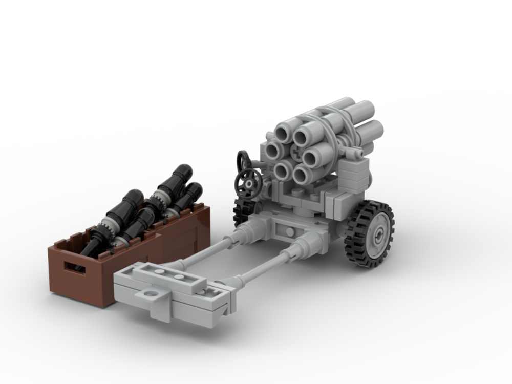 LEGO MOC German WW2 21cm Nebelwerfer 42 MOC by Milosch | Rebrickable ...