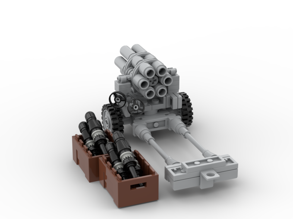 LEGO MOC German WW2 21cm Nebelwerfer 42 MOC by Milosch | Rebrickable ...