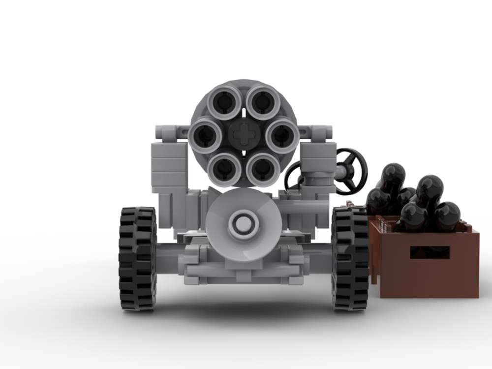 LEGO MOC German WW2 21cm Nebelwerfer 42 MOC by Milosch | Rebrickable ...