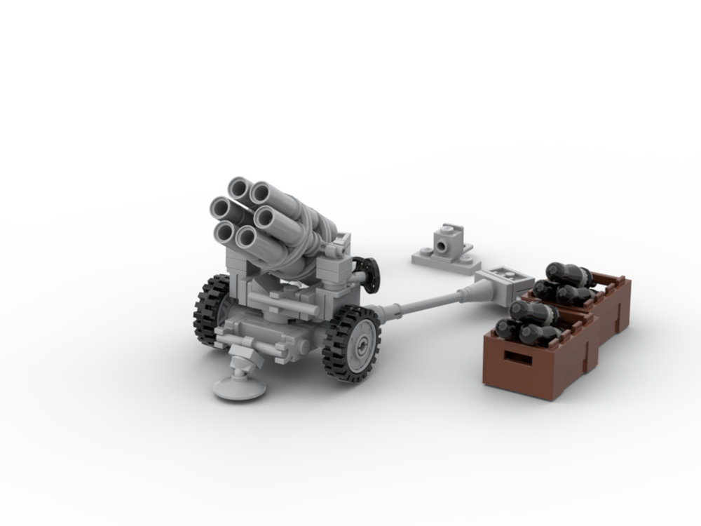 LEGO MOC German WW2 21cm Nebelwerfer 42 MOC by Milosch | Rebrickable ...