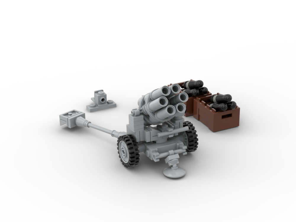 LEGO MOC German WW2 21cm Nebelwerfer 42 MOC by Milosch | Rebrickable ...