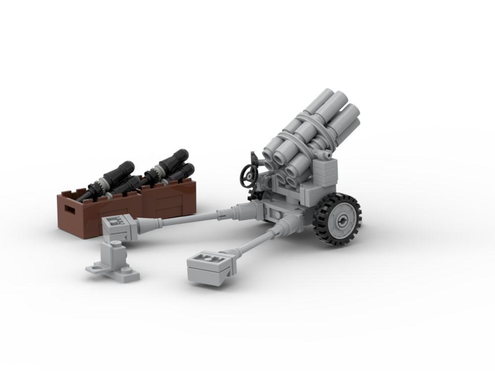 LEGO MOC German WW2 21cm Nebelwerfer 42 MOC by Milosch | Rebrickable ...