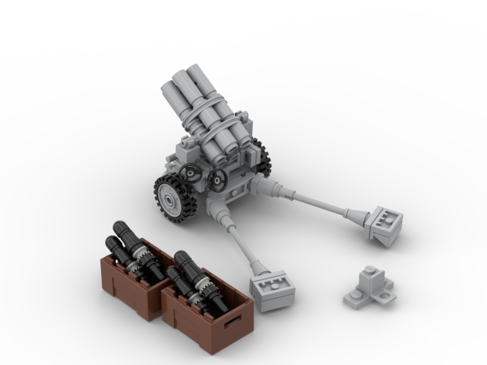 LEGO MOC German WW2 21cm Nebelwerfer 42 MOC by Milosch | Rebrickable ...