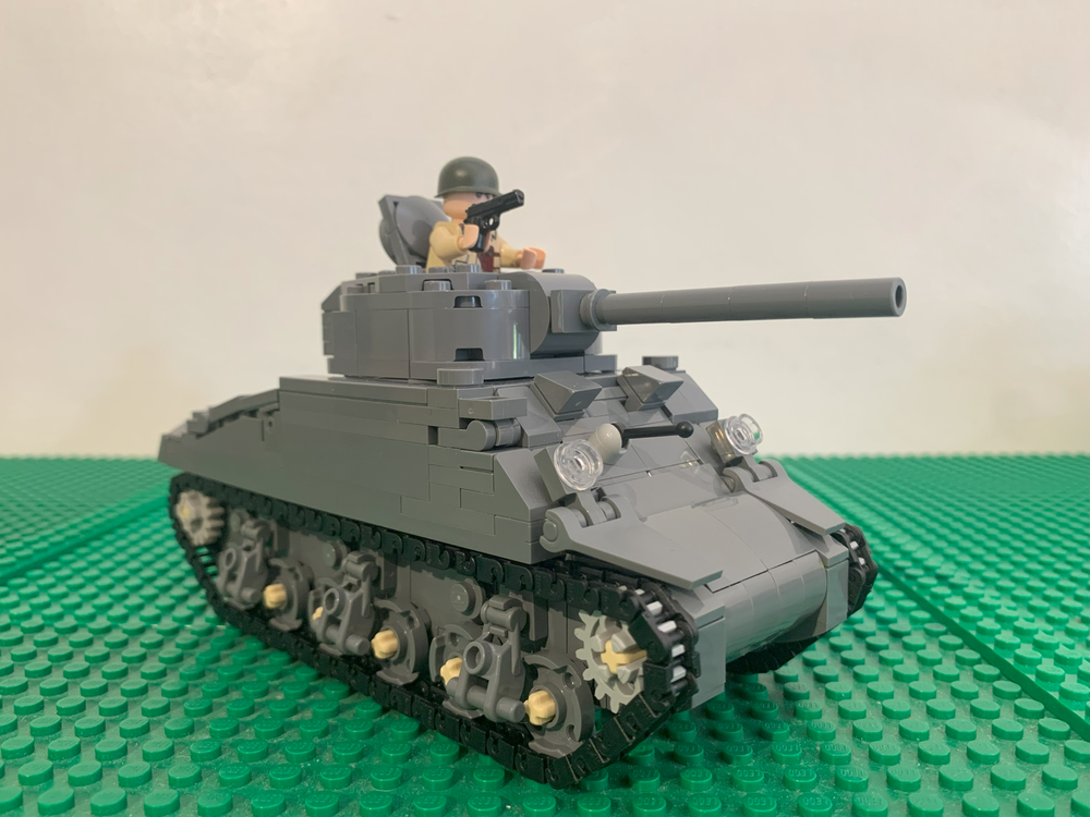 LEGO MOC Sherman M4A4 by Sean.1 | Rebrickable - Build with LEGO