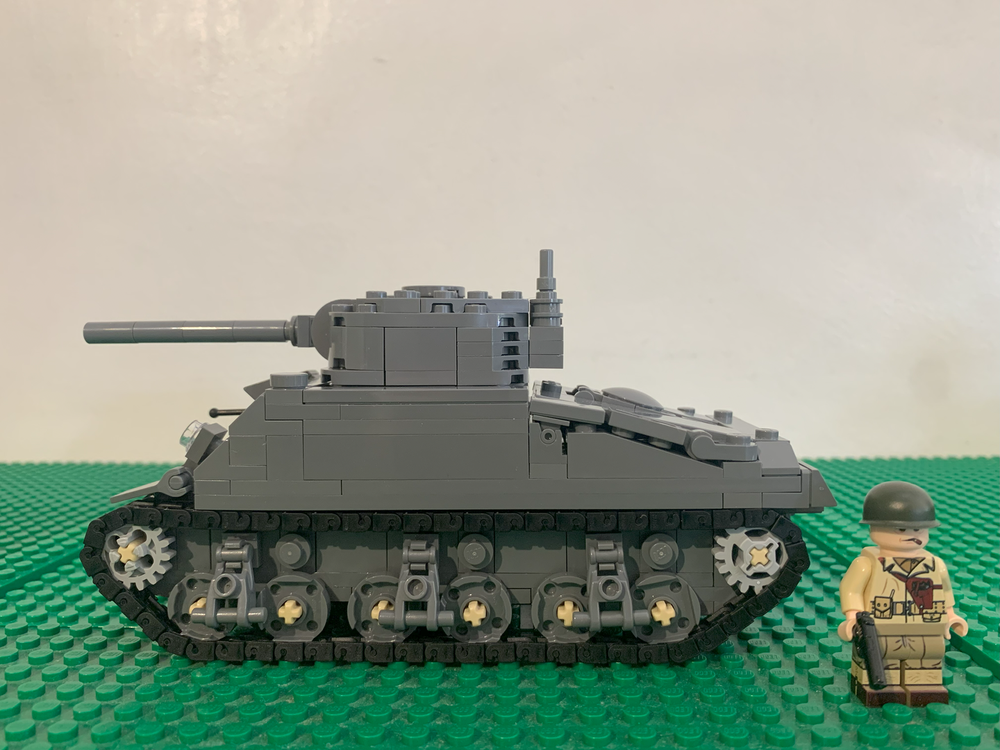 LEGO MOC Sherman M4A4 by Sean.1 | Rebrickable - Build with LEGO