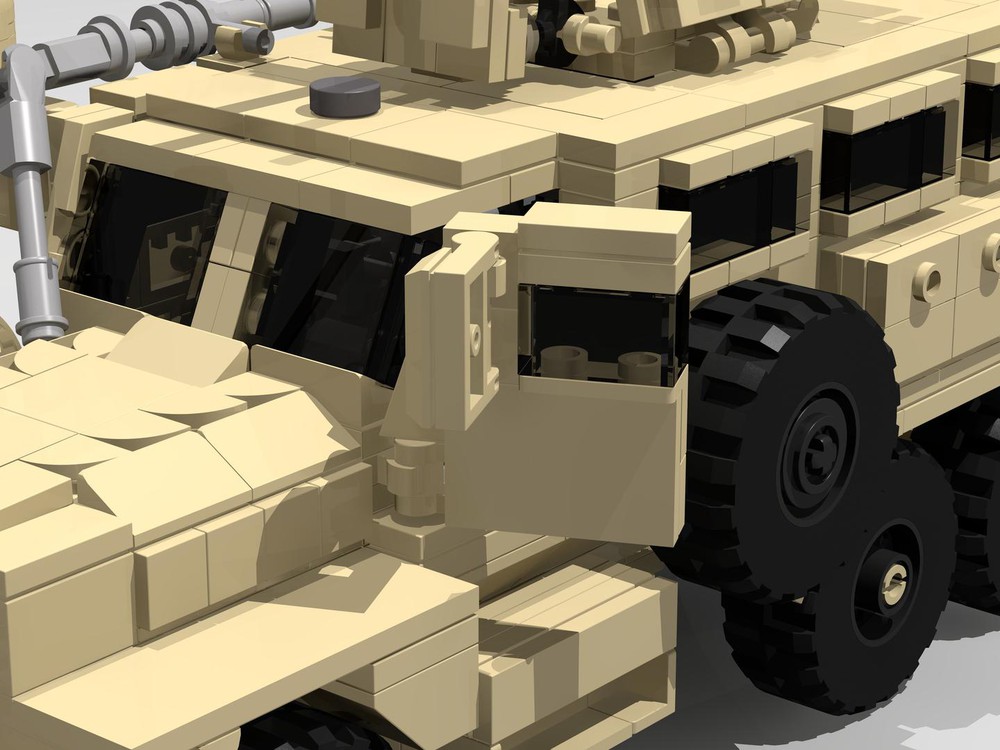 LEGO MOC Cougar 6x6 MRAP by SupersoniqueBricks | Rebrickable - Build ...