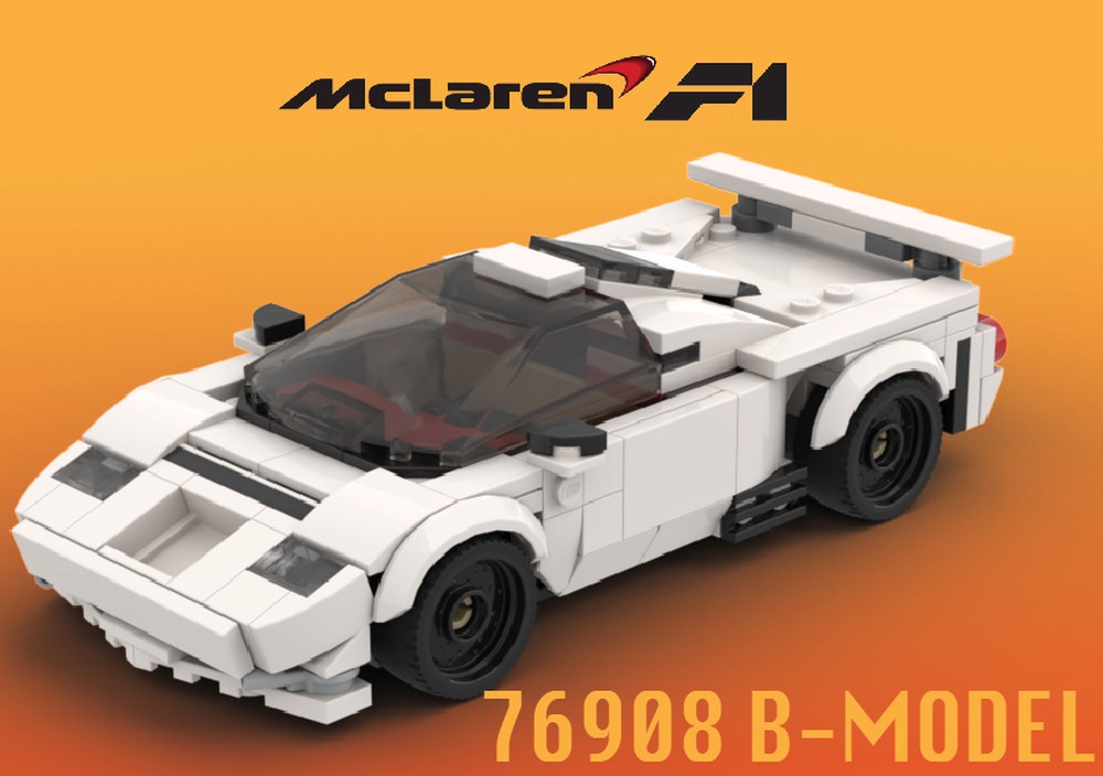 LEGO MOC 76908 Alternative - McLaren F1 by Blake Hogan Builds ...