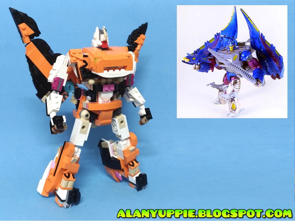 LEGO MOC Transformer Beast Wars Depth Charge / Manta ray using LEGO ...