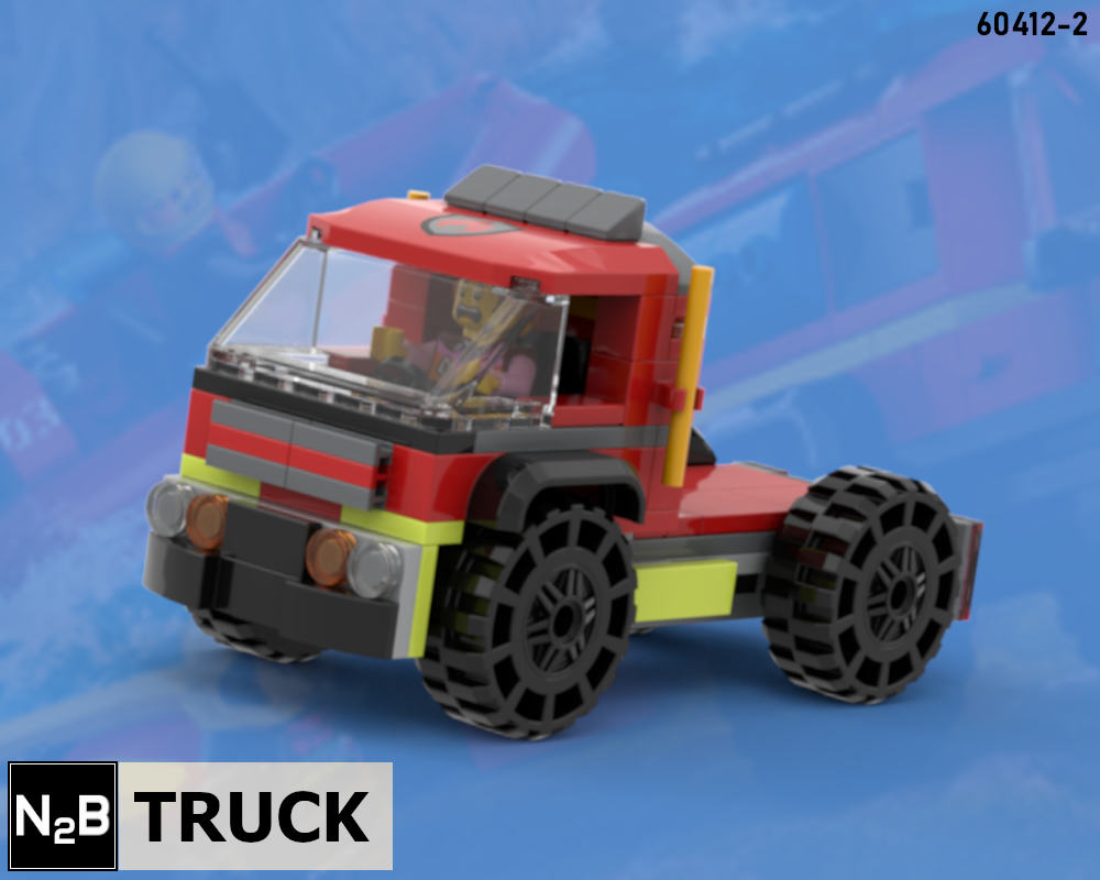 LEGO MOC 60412-2 Truck by n2brick | Rebrickable - Build with LEGO