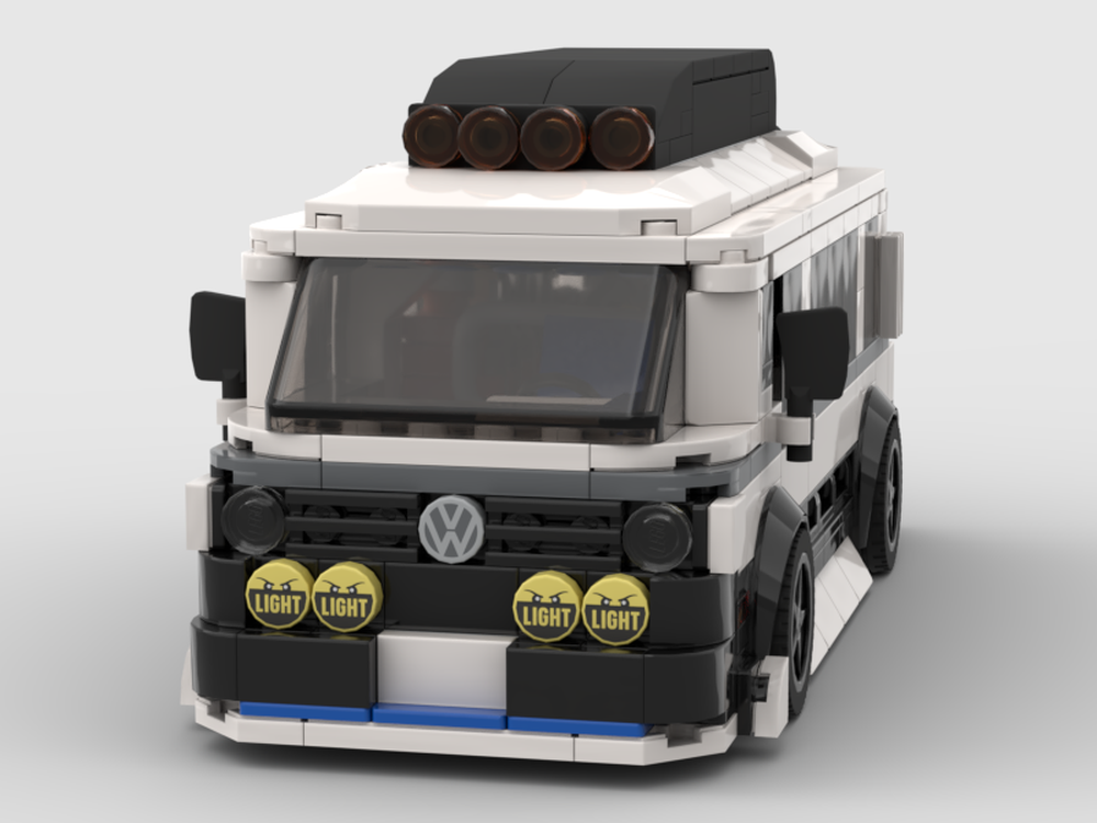 LEGO MOC 1985 Volkswagen T3 Tuning Van by toms8wides Rebrickable