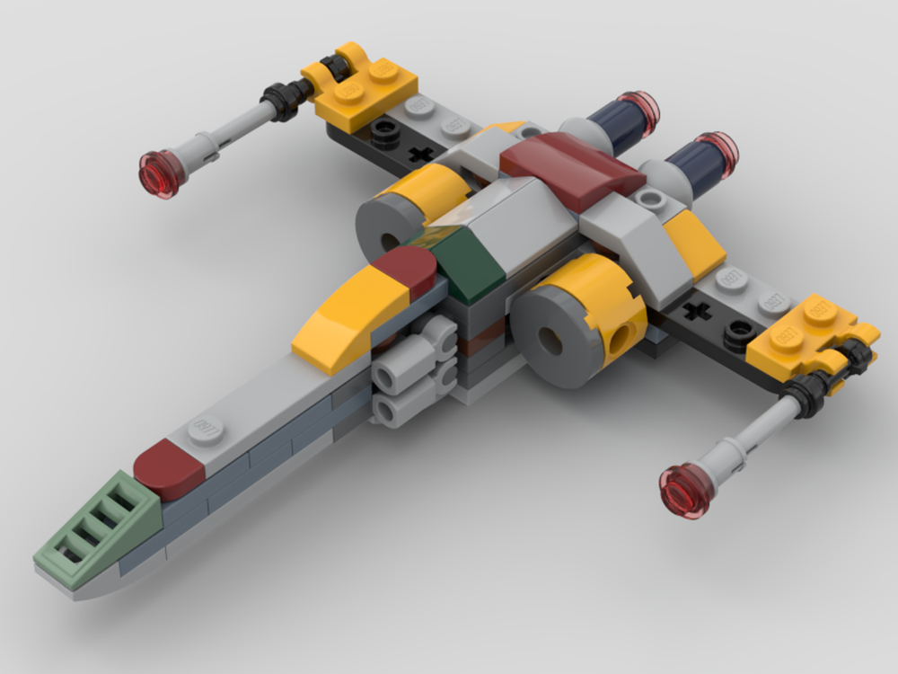 LEGO MOC Star Wars Z-95 Headhunter by glacenougat | Rebrickable - Build ...