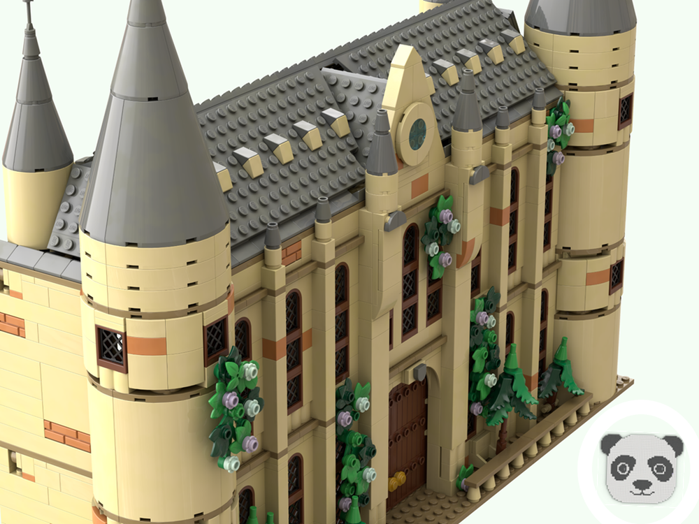 LEGO MOC HP Castle - Viaduct Entrance by Pandabrickable | Rebrickable ...