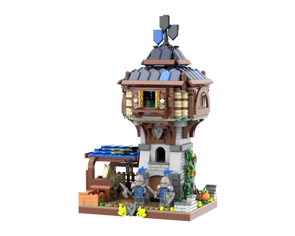 LEGO MOC Tower of Black Falcons - A Kidnapped Queen (21325 Alternate ...