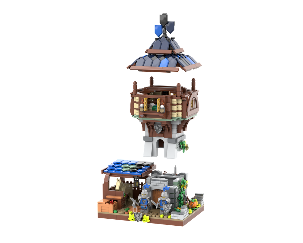 LEGO MOC Tower of Black Falcons - A Kidnapped Queen (21325 Alternate ...