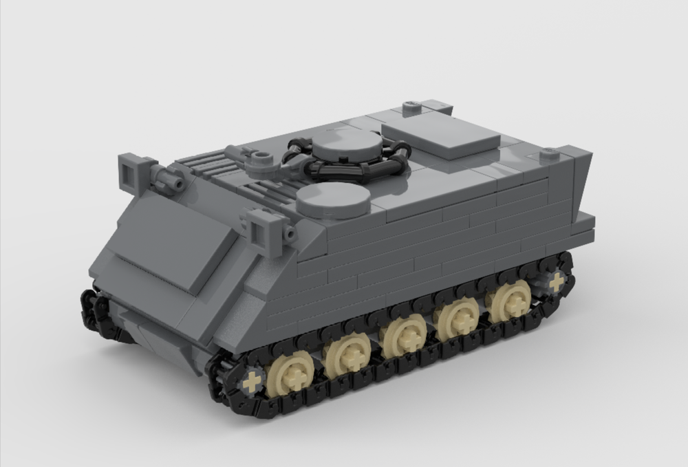 LEGO MOC M113 APC (1:45 Scale) by ratspet2618 | Rebrickable - Build ...