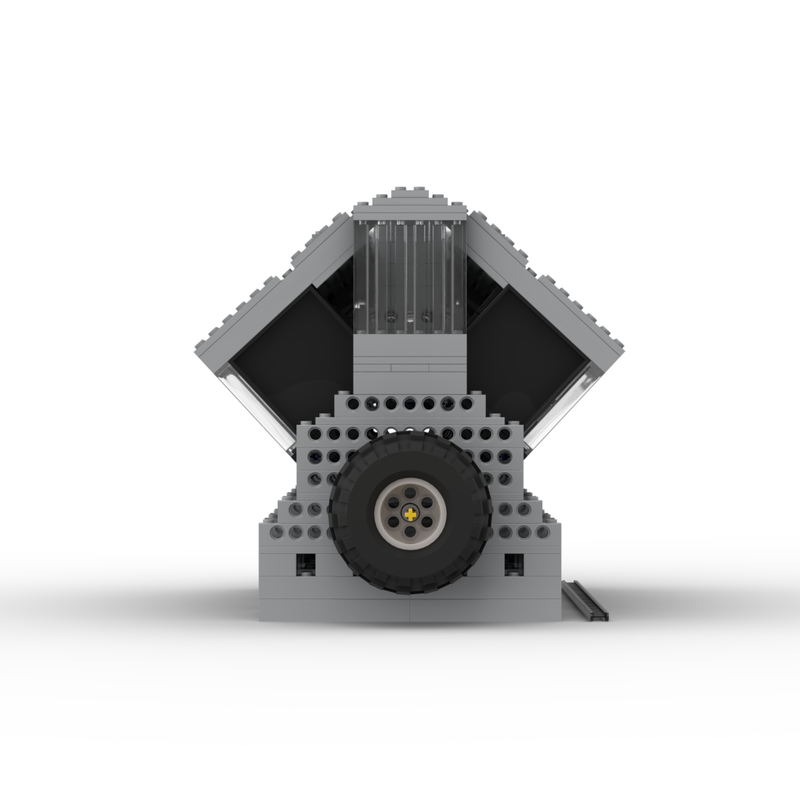 LEGO MOC V8 Lego Vacuum Engine by Bowensgarage | Rebrickable - Build ...