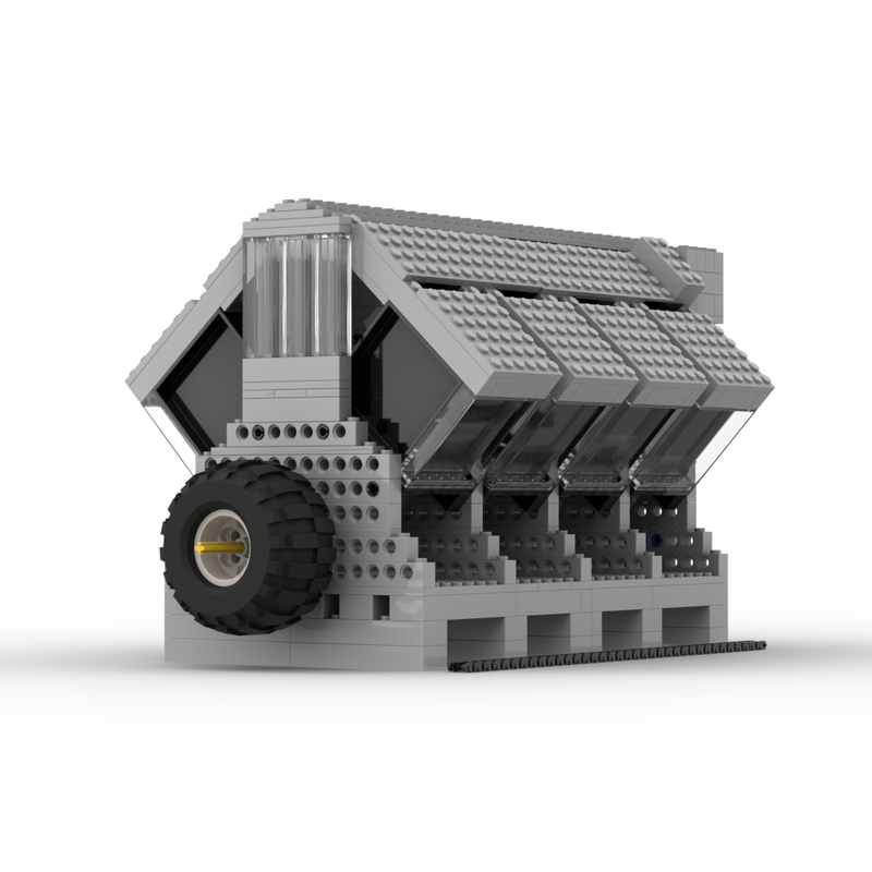 LEGO MOC V8 Lego Vacuum Engine by Bowensgarage | Rebrickable - Build ...