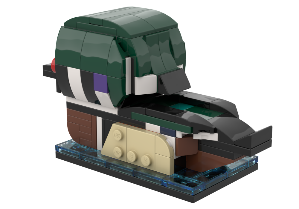 LEGO MOC Wood Duck (Male): Birdheadz by OrchardBuilds | Rebrickable ...