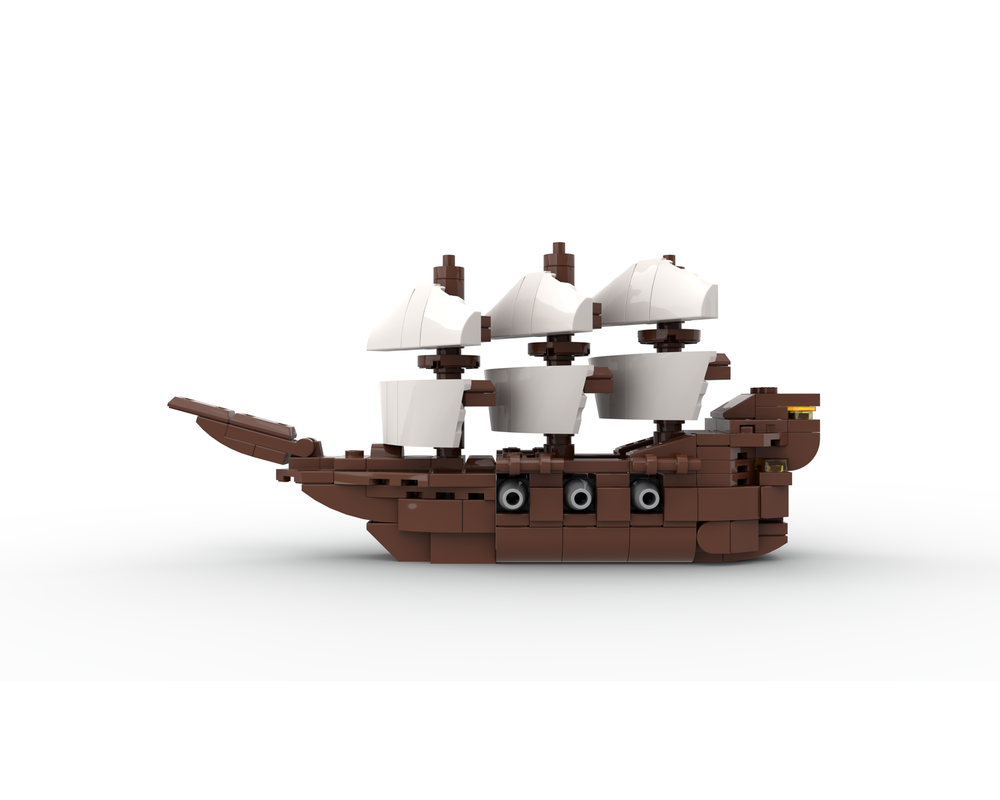 Lego micro pirate ship online