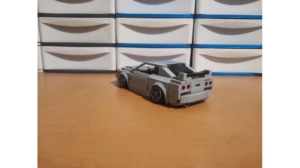 LEGO MOC Inspired by Nissan Skyline GTR R33 by ARJj | Rebrickable ...