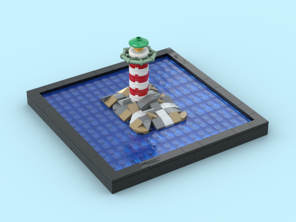 LEGO MOC Micro Lighthouse by jambo_jamesmocs | Rebrickable - Build with ...