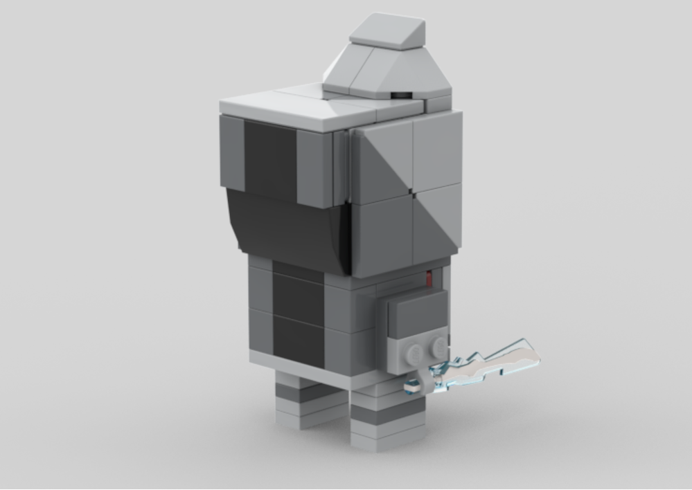 LEGO MOC Warframe Excalibur BrickHead by goldengamer72 | Rebrickable ...