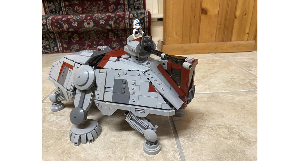 LEGO MOC Republic AT-TE by AlexKipodre | Rebrickable - Build with LEGO