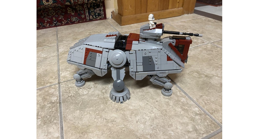 LEGO MOC Republic AT-TE by AlexKipodre | Rebrickable - Build with LEGO