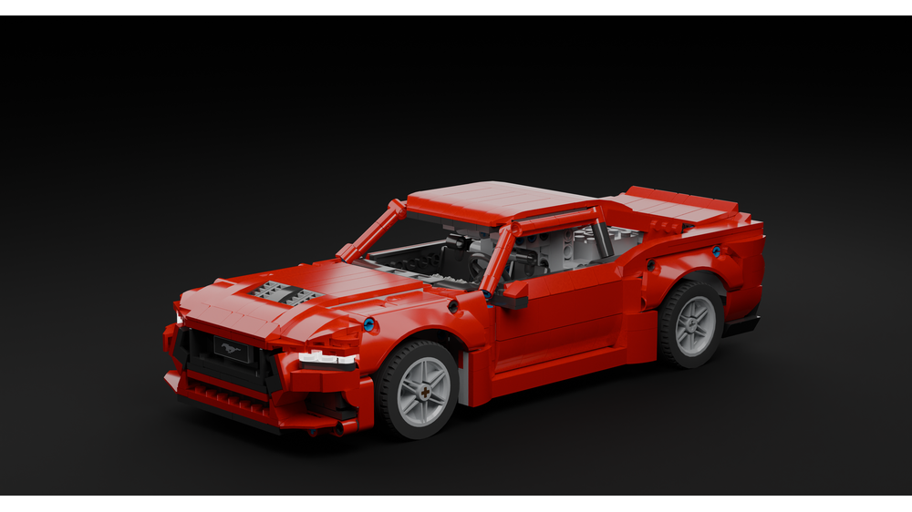LEGO MOC-189802 2024 Ford Mustang GT by MZ1 | Rebrickable - Build