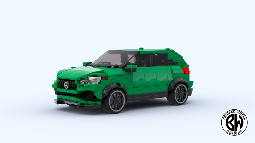 LEGO MOC Mercedes Benz AMG GLA 45 Red and Green by BrickedWheel ...