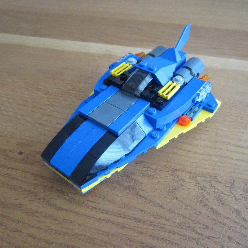 LEGO MOC 4882 Alpha cruiser by drosse | Rebrickable - Build with LEGO