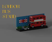 Stand for a London bus