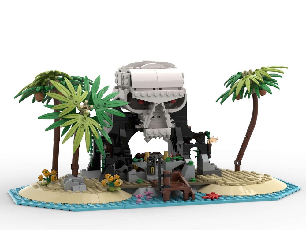 LEGO MOC Skull Island by Ironmax | Rebrickable - Build with LEGO