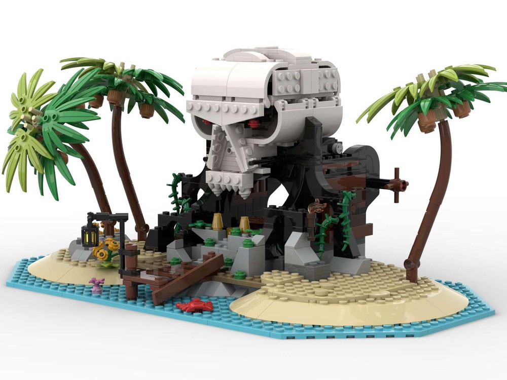 LEGO MOC Skull Island by Ironmax | Rebrickable - Build with LEGO