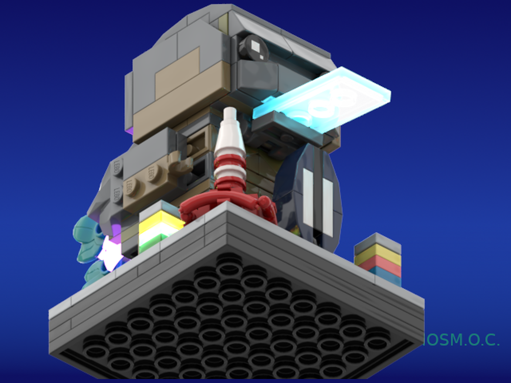 LEGO MOC Fusion Godzilla Brickheadz by MZSTUDIOSM.O.C. | Rebrickable ...
