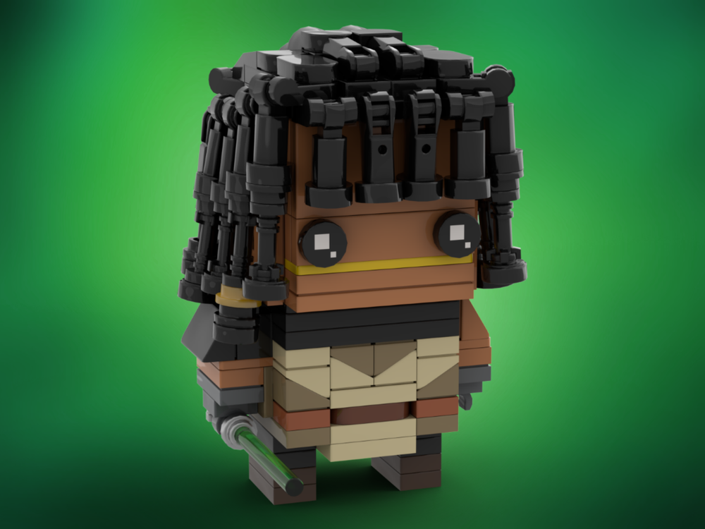 LEGO MOC Quinlan Vos Brickheadz by Ant0noo | Rebrickable - Build with LEGO