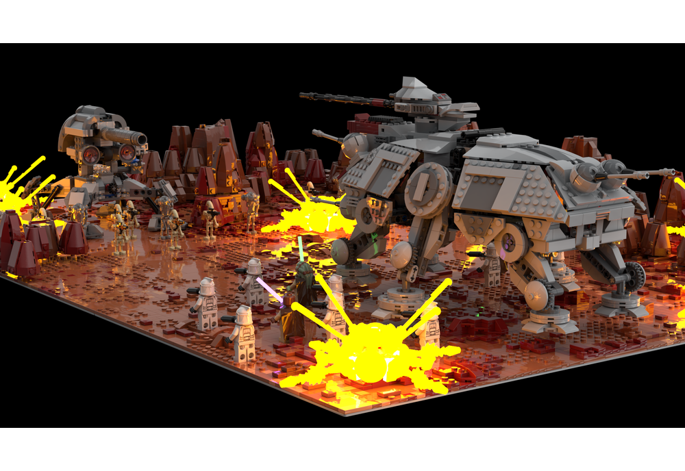 LEGO MOC SW - The Battle of Geonosis by Sarinoo90 | Rebrickable - Build ...