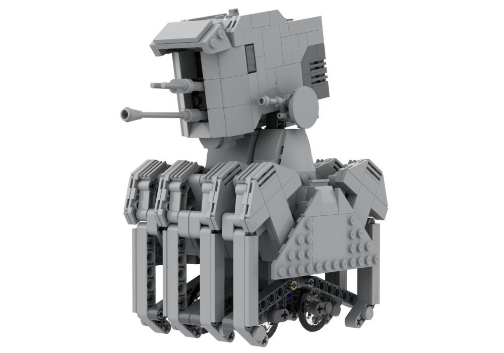 LEGO MOC AT-HS (All Terrain Heavy Scout) by OrchardBuilds | Rebrickable ...