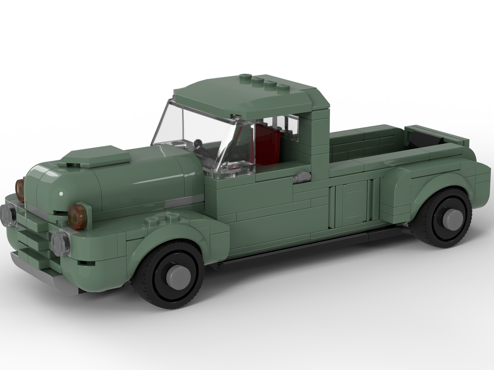 LEGO MOC 1947 Chevrolet 3/4 Ton Pickup Truck by NinjaWarriorBob |  Rebrickable - Build with LEGO