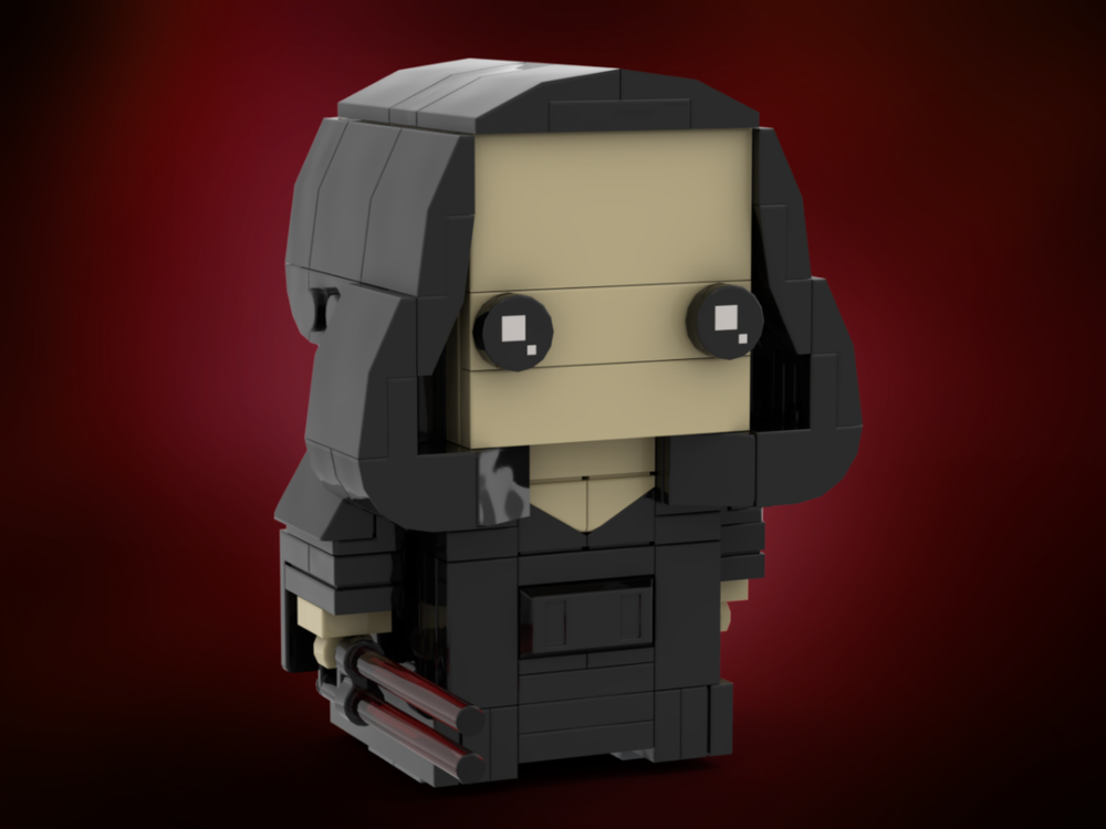 Lego Moc Empress Palpatine Brickheadz By Ant0noo Rebrickable Build With Lego