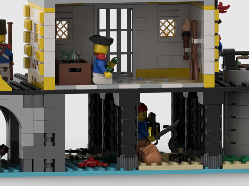 LEGO MOC expansion el dorado courtyard by ruben_v | Rebrickable - Build ...