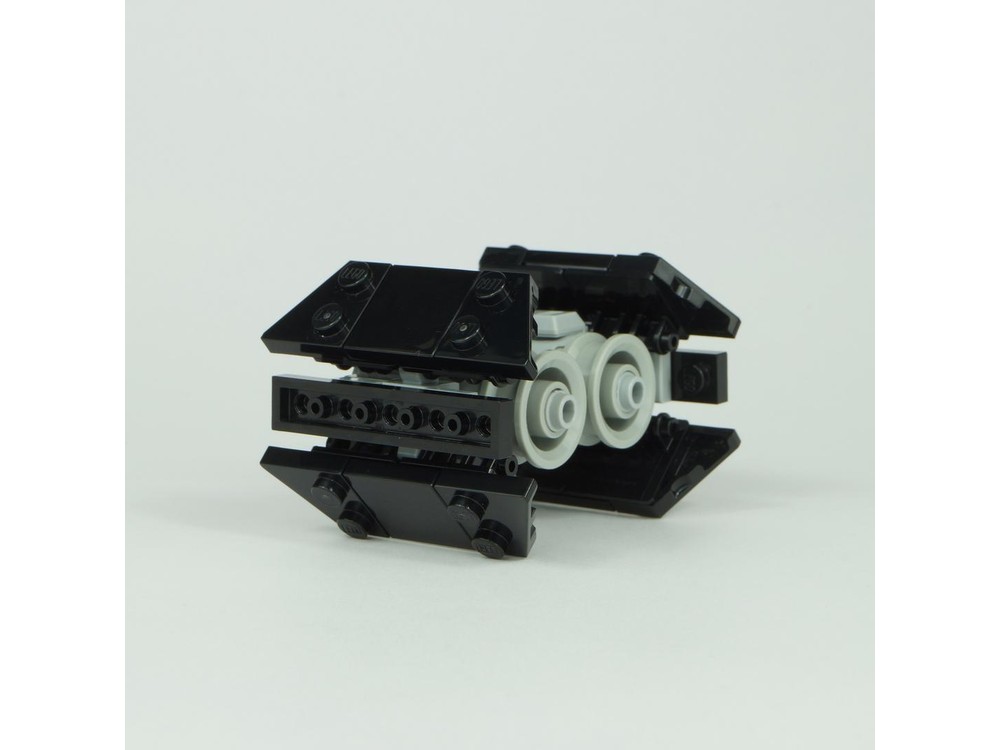 LEGO MOC Star Wars micro scale fighters A-Wing, X-Wing, Tie Advanced ...