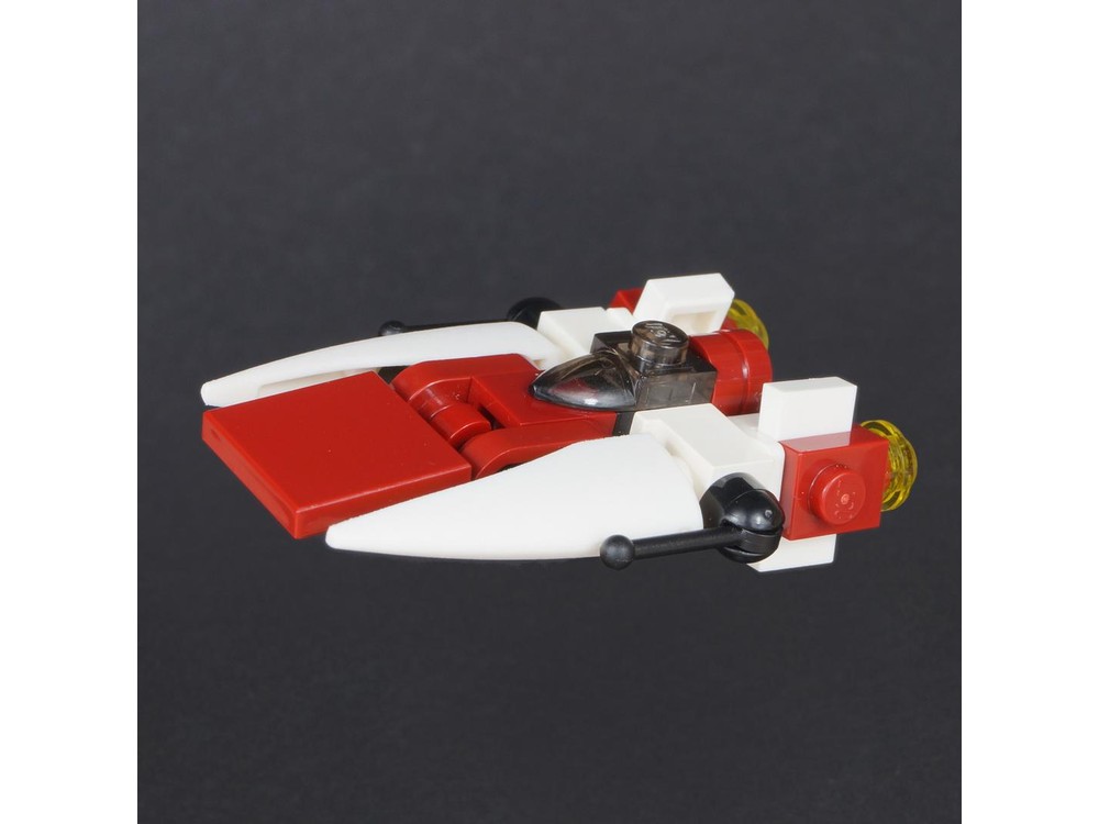 LEGO MOC Star Wars micro scale fighters A-Wing, X-Wing, Tie Advanced ...