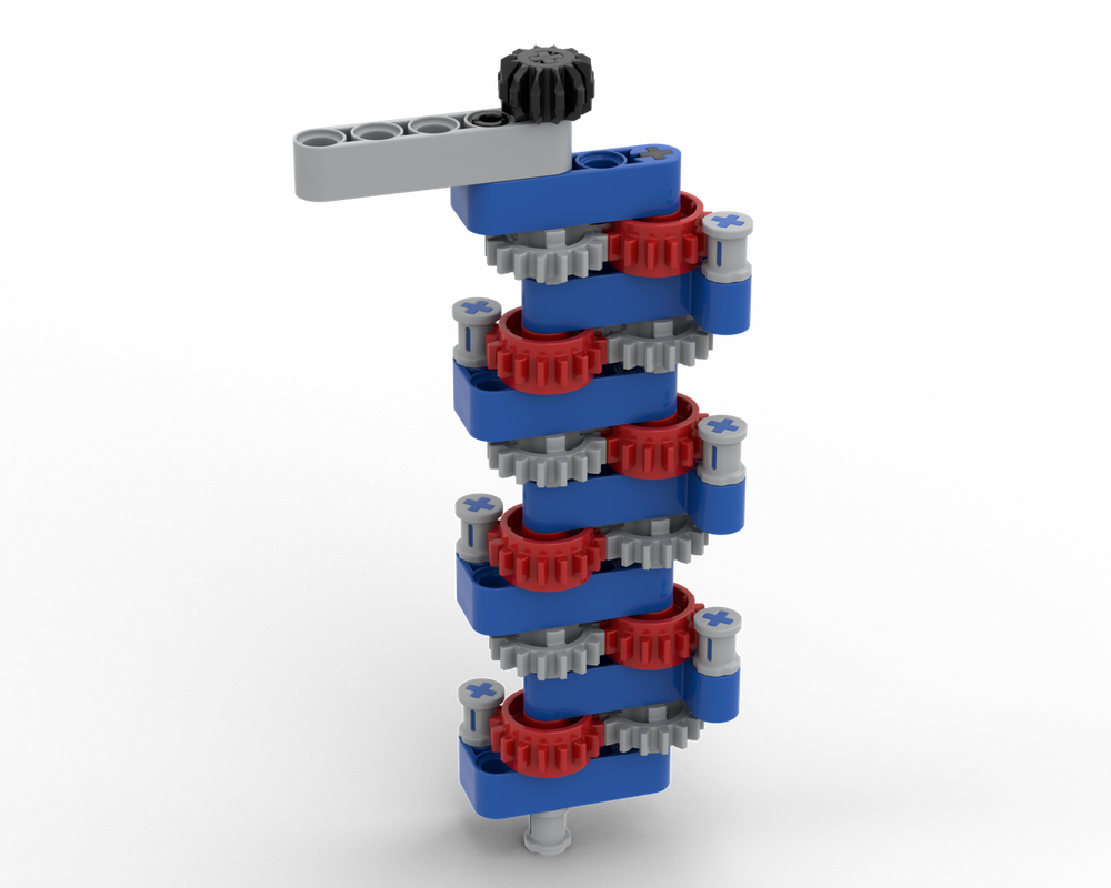 LEGO MOC Recursive Spinner by 2in1 | Rebrickable - Build with LEGO