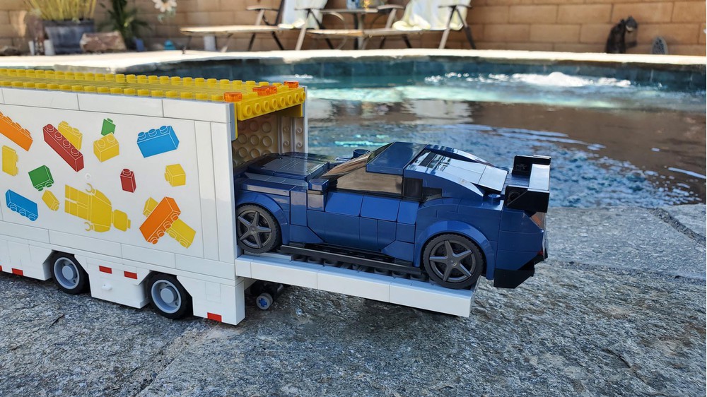 LEGO MOC Speed Champions car hauler trailer by IIIlllllIIIIlll ...