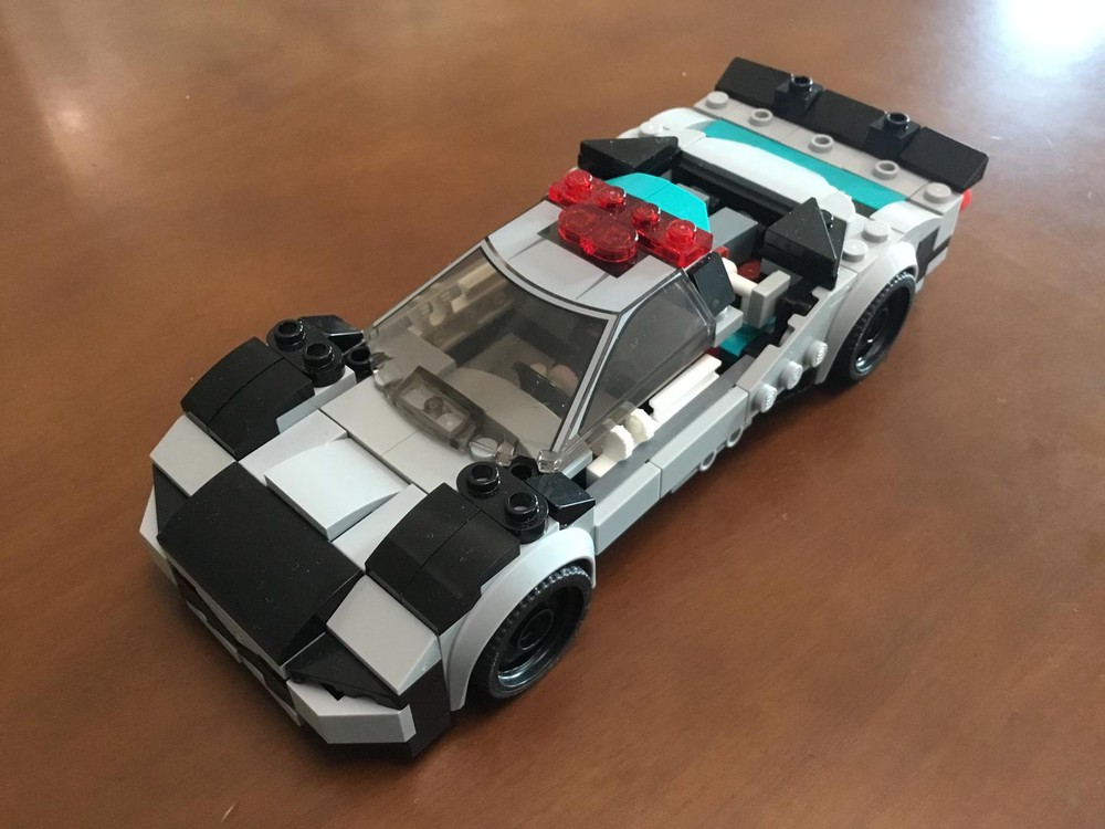 ニキ LEGO MOC 76909-s2 Nissan R390 GT1 Police Car by CunningFox Designs