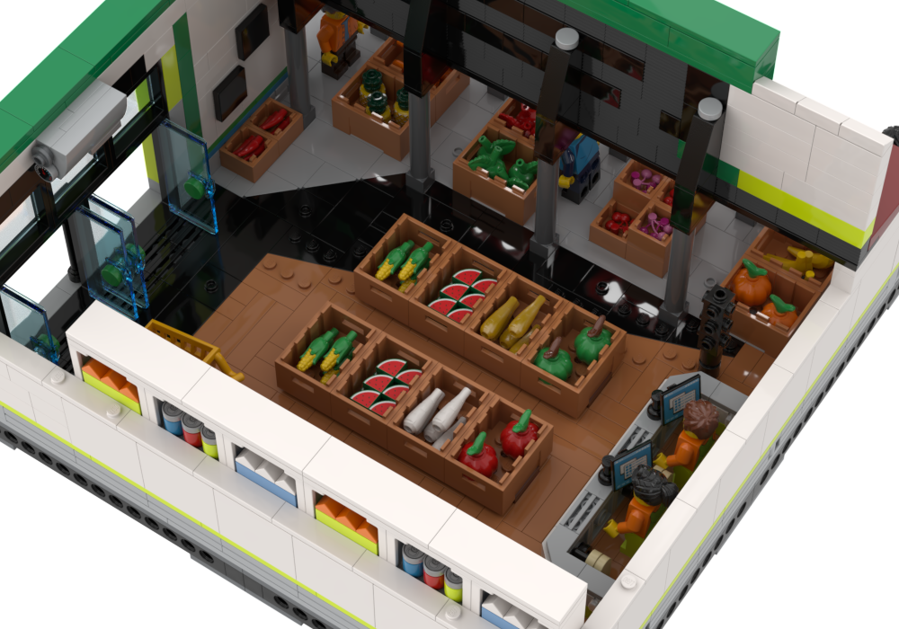 LEGO MOC Farmer's Market by OrchardBuilds | Rebrickable - Build with LEGO