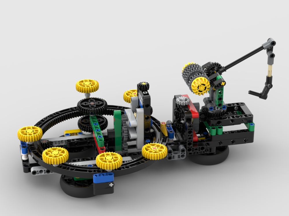 LEGO MOC-190233 Analog Programming Crane by Raptor9889 | Rebrickable ...