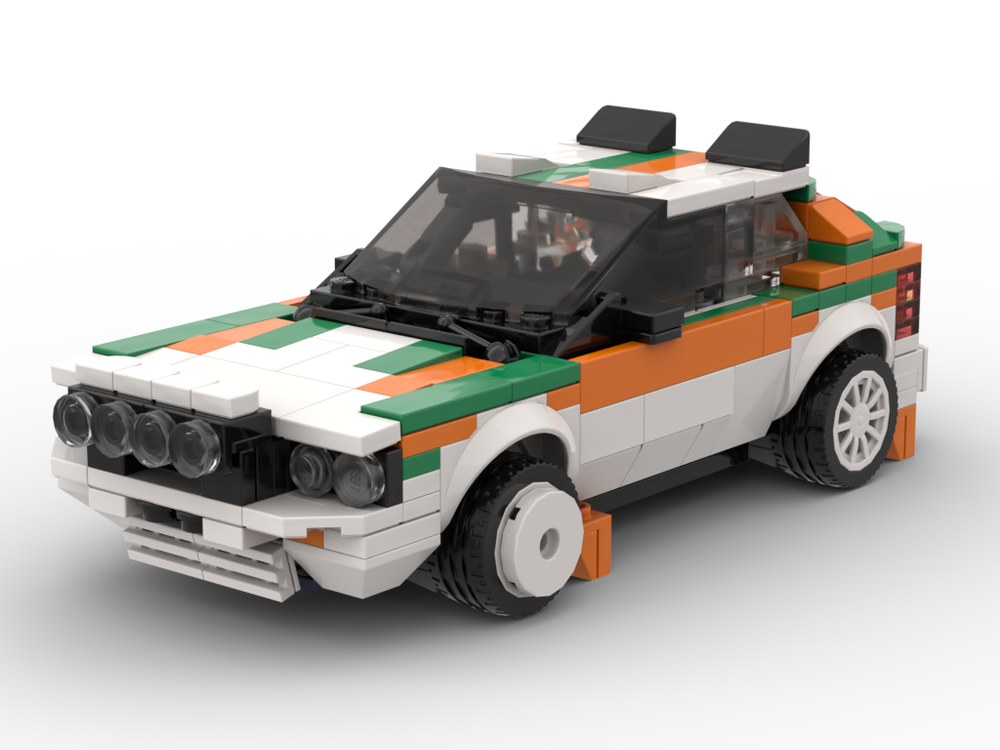 LEGO MOC Lancia Delta-CYPRUS rally (LiTE series, class 4WD) by Bricking ...