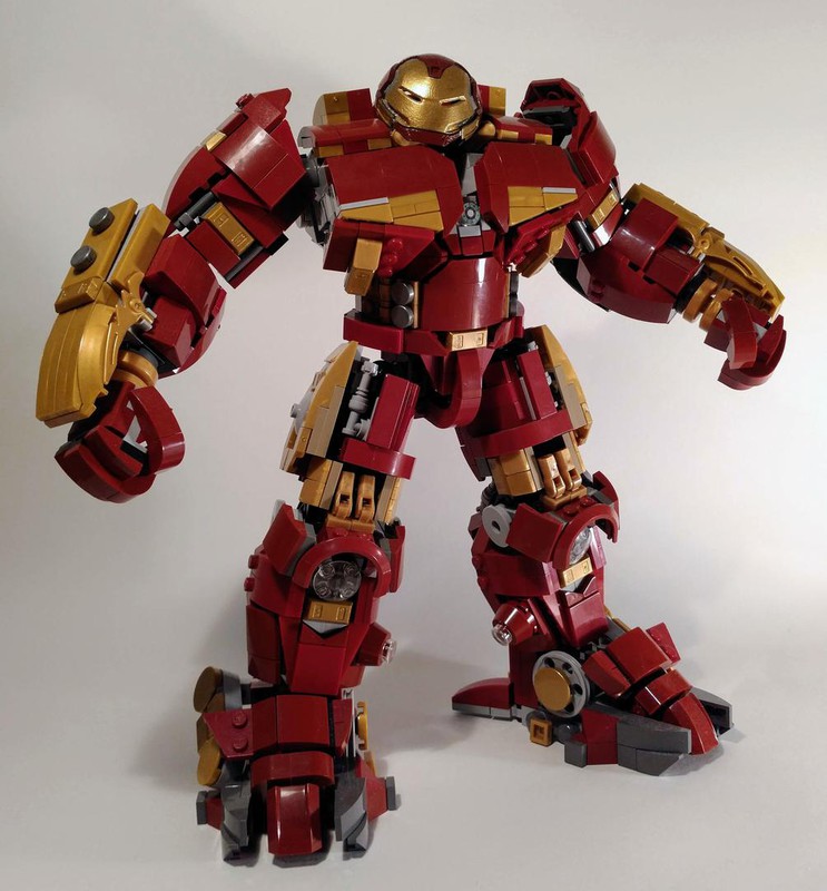 LEGO MOC Extreme Accuracy Hulkbuster by 00dude00 | Rebrickable - Build ...